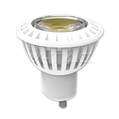 LED spuldze  - LED Spotlight - 7W GU10 SMD Plastic 4500K